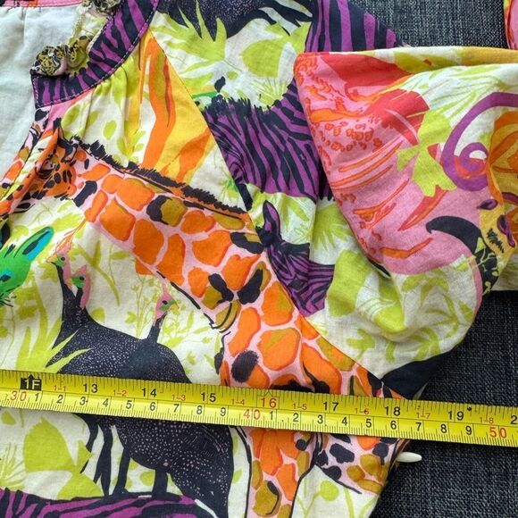 J Crew Tiered Popover Dress in Ratti
Safari Print - Picture 14 of 15